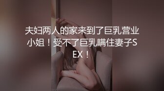 夫妇两人的家来到了巨乳营业小姐！受不了巨乳瞒住妻子SEX！