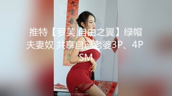 推特【罗芙 自由之翼】绿帽夫妻奴 共享自己老婆3P、4P SM