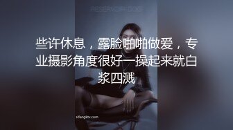 黑色长裙少妇，穿上情趣吊带透视装，舌吻摸逼调情69口交