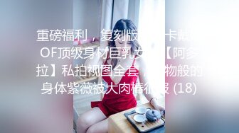 重磅福利，复刻版名人卡戴娜OF顶级身材巨乳女神【阿多拉】私拍视图全套，尤物般的身体紫薇被大肉棒征服 (18)