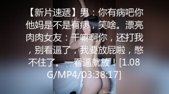 【新片速遞】男：你有病吧你他妈是不是有病，笑啥。漂亮肉肉女友：干嘛啊你，还打我，别看逼了，我要放屁啦，憋不住了。一看逼就放！[1.08G/MP4/03:38:17]