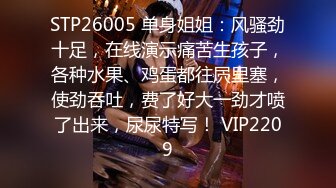 STP26005 单身姐姐：风骚劲十足，在线演示痛苦生孩子，各种水果、鸡蛋都往屄里塞，使劲吞吐，费了好大一劲才喷了出来，尿尿特写！ VIP2209