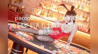 pacopacomama ~ 米崎真理 54岁 巨乳五十路妻の夜中の露出散歩