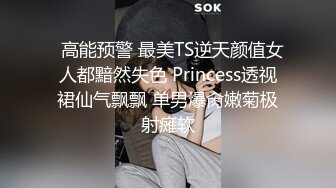   高能预警 最美TS逆天颜值女人都黯然失色 Princess透视裙仙气飘飘 单男爆肏嫩菊极射瘫软