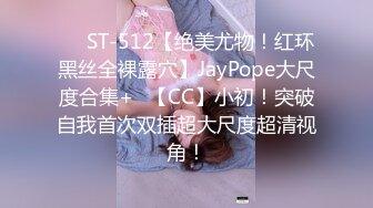 ❤️ST-512【绝美尤物！红环黑丝全裸露穴】JayPope大尺度合集+✿【CC】小初！突破自我首次双插超大尺度超清视角！