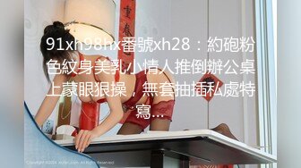 91xh98hx番號xh28：約砲粉色紋身美乳小情人推倒辦公桌上蒙眼狠操，無套抽插私處特寫…